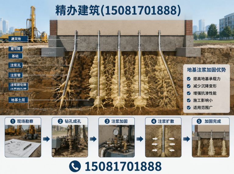 肥乡区回填土下沉注浆展示图